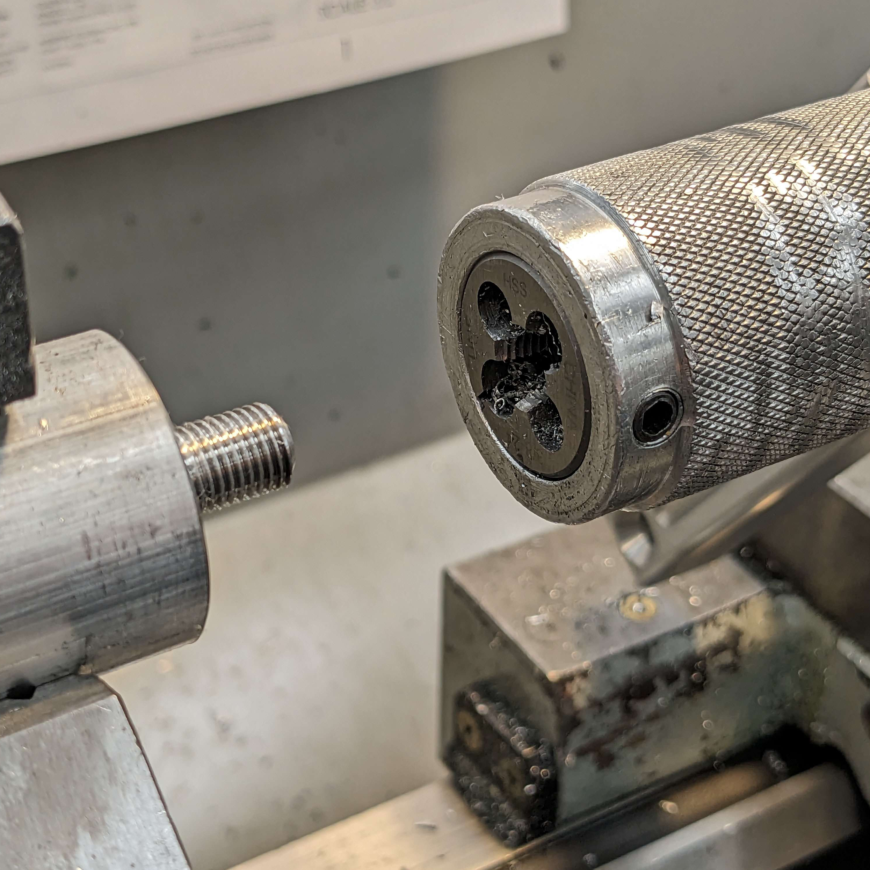 Threading Desk Peg Cap